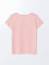 LC Waikiki Crew Neck Printed Combed Cotton Women's T-Shirt